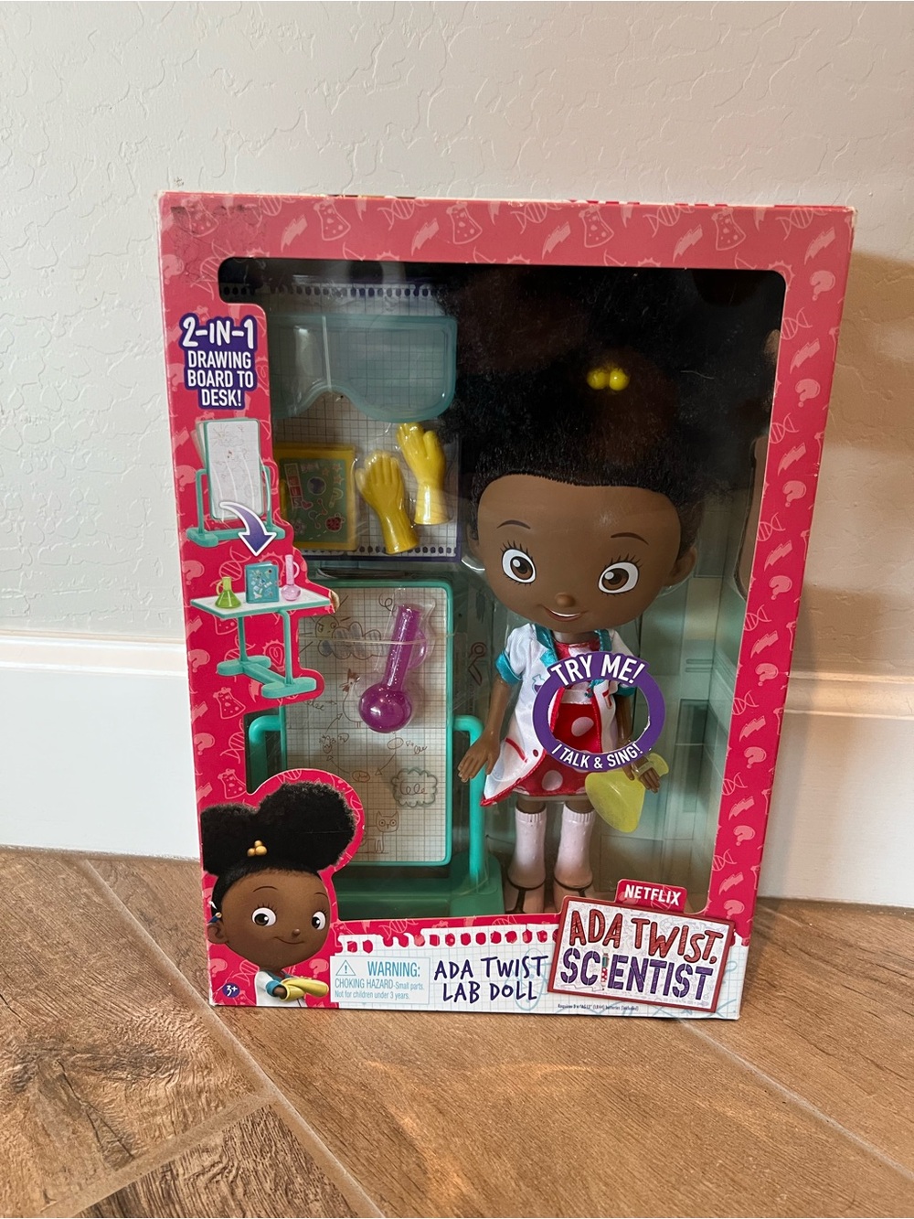 Ada Twist, Scientist interactive lab doll set 12.5-inch doll 2022 NIB $20